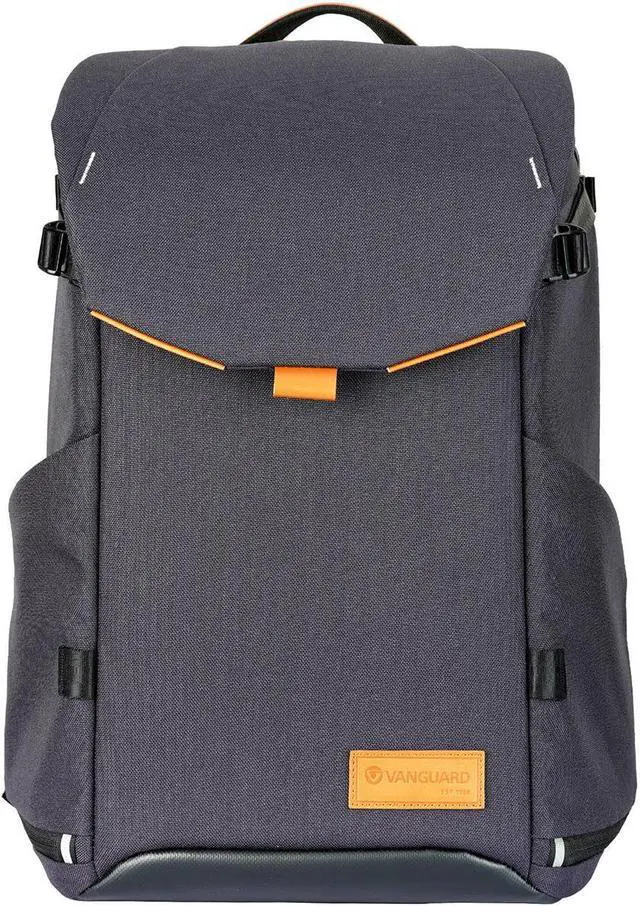 Alt view image 2 of 7 - Vanguard Vanguard VEO City B46 Camera Backpack, Navy #VEO CITY B46 NV