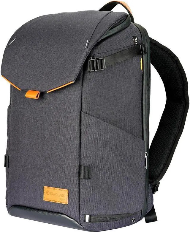 Alt view image 3 of 7 - Vanguard Vanguard VEO City B46 Camera Backpack, Navy #VEO CITY B46 NV