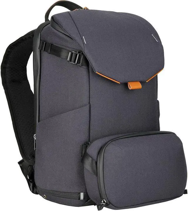 Alt view image 5 of 7 - Vanguard Vanguard VEO City B46 Camera Backpack, Navy #VEO CITY B46 NV