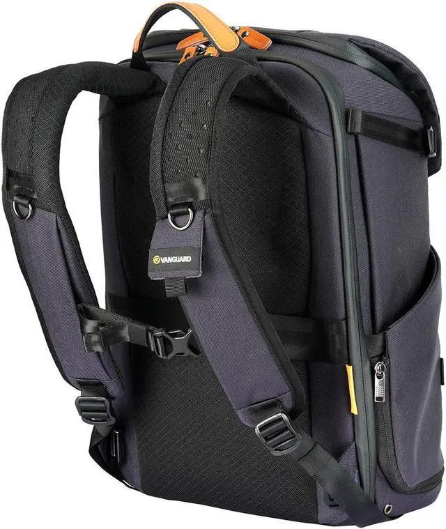 Alt view image 7 of 7 - Vanguard Vanguard VEO City B46 Camera Backpack, Navy #VEO CITY B46 NV