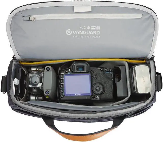 Alt view image 2 of 7 - Vanguard Vanguard VEO City S36 10L Shoulder Bag, Navy #VEO CITY S36 NV