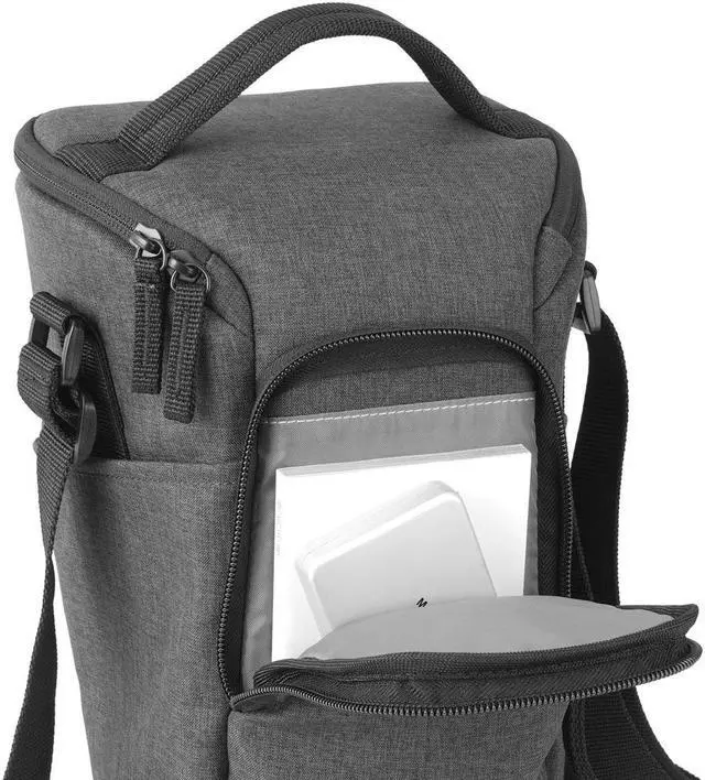 Alt view image 4 of 7 - Vanguard Vesta Aspire 16Z 5.3L Shoulder Zoom Bag, Gray #VESTA ASPIRE16Z GY