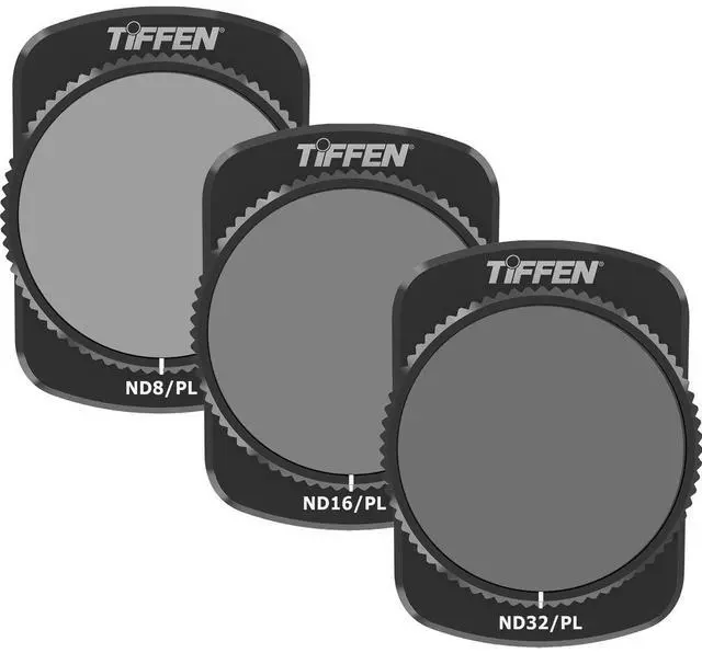 Alt view image 2 of 2 - Tiffen ND/PL Filter Kit for DJI Osmo Pocket 3 Gimbal Camera, 3-Pack