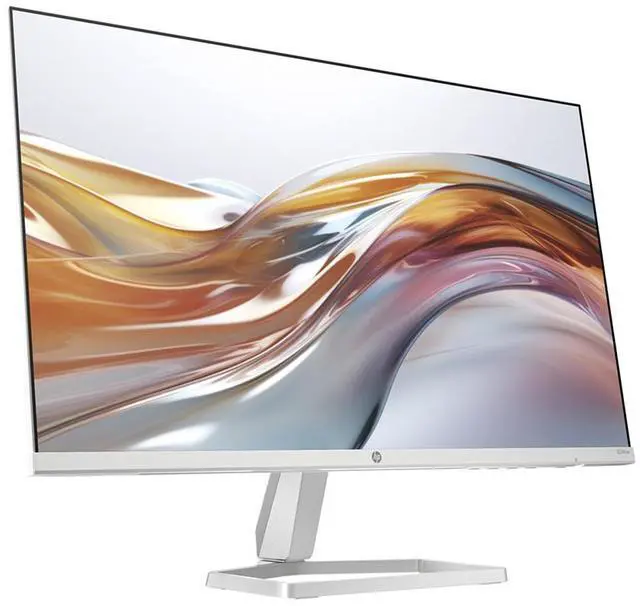 Alt view image 11 of 12 - HP 524SW 24" IPS 100Hz Full HD LCD Monitor - White - 94C21AAABA