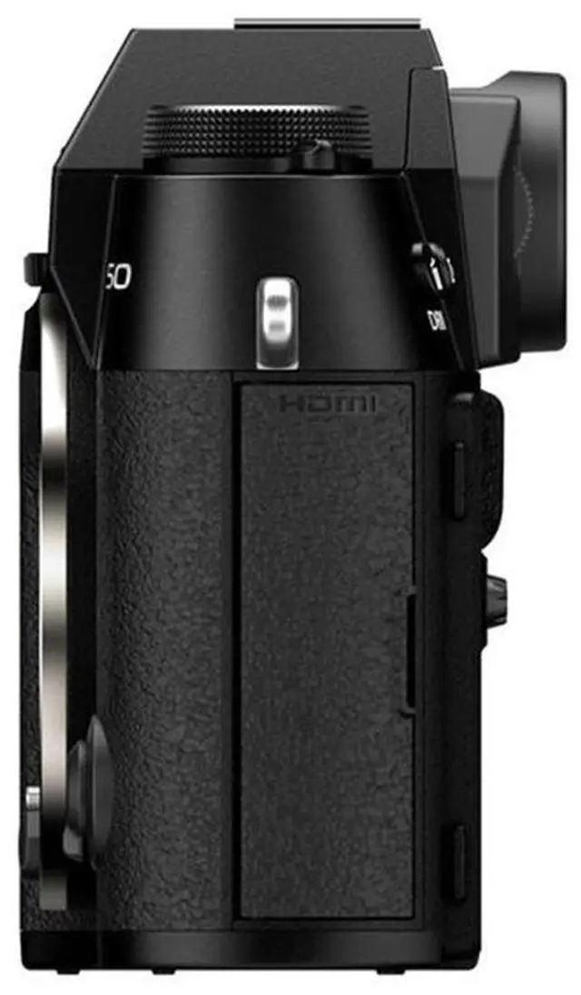 Alt view image 6 of 9 - Fujifilm X-T50 Mirrorless Digital Camera Body - Black