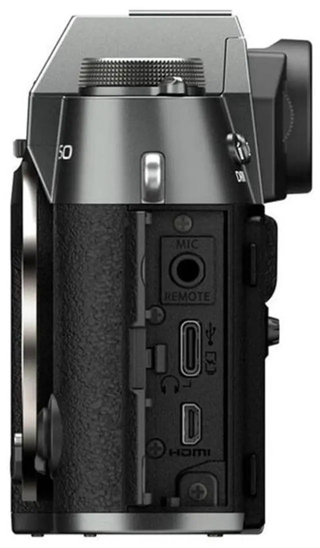 Alt view image 6 of 9 - Fujifilm X-T50 Mirrorless Digital Camera Body - Charcoal Silver