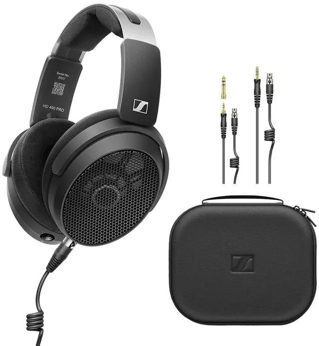 Alt view image 16 of 20 - Sennheiser HD-490 PRO Plus Professional Reference Open-Back Studio Headphones