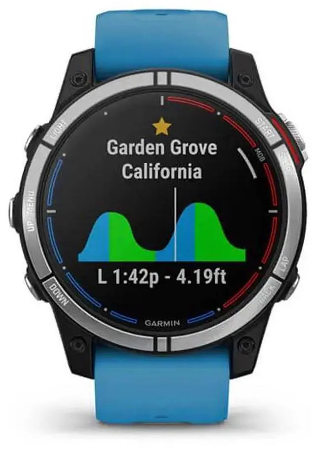 Alt view image 12 of 13 - Garmin quatix® 7 Standard Edition, Marine GPS Smartwatch, 47 mm