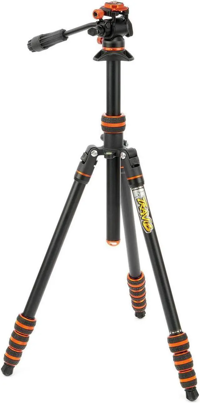Alt view image 8 of 14 - 3 Legged Thing Punks 2.0 Travis Video Lava Tripod Kit Black/Copper TRAVISVIDEOLAVA2.0