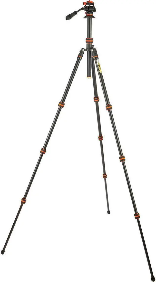 Alt view image 9 of 14 - 3 Legged Thing Punks 2.0 Travis Video Lava Tripod Kit Black/Copper TRAVISVIDEOLAVA2.0