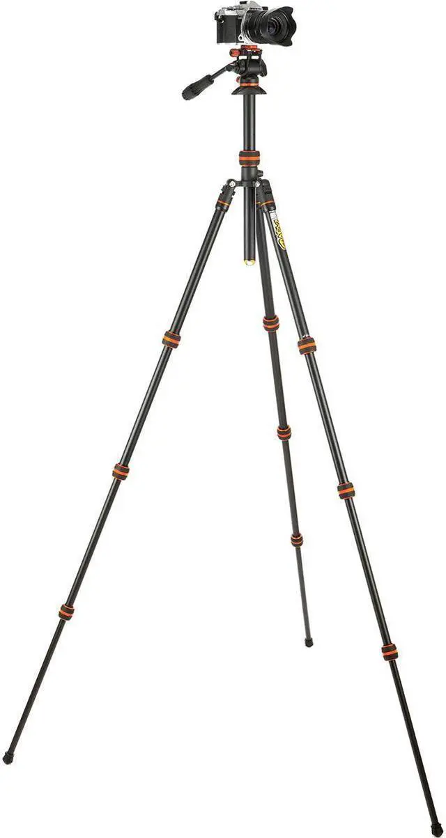 Alt view image 14 of 14 - 3 Legged Thing Punks 2.0 Travis Video Lava Tripod Kit Black/Copper TRAVISVIDEOLAVA2.0