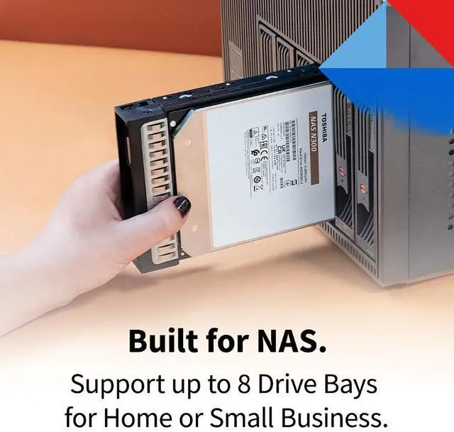 Alt view image 7 of 16 - Toshiba N300 10TB SATA III 3.5" Internal NAS Hard Drive #HDWG71AXZSTA