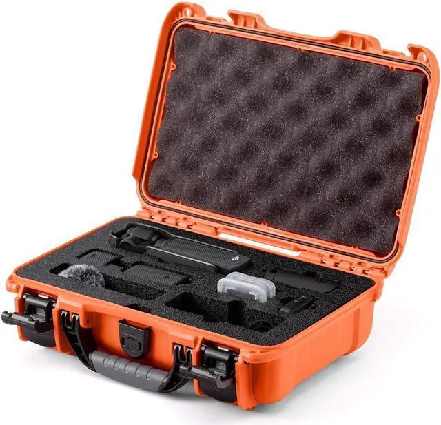 Main image of Nanuk Nanuk 909 Waterproof Hard Case with Custom Foam for DJI Osmo Pocket 3, Orange