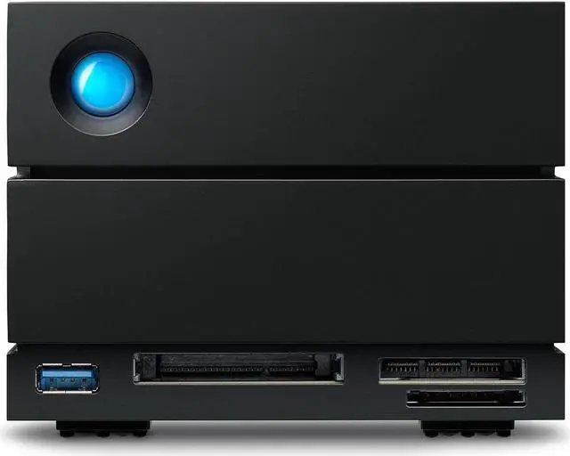 Main image of LaCie 2big Dock Thunderbolt 3 v2 48TB HDD RAID Array with Data Recovery Services