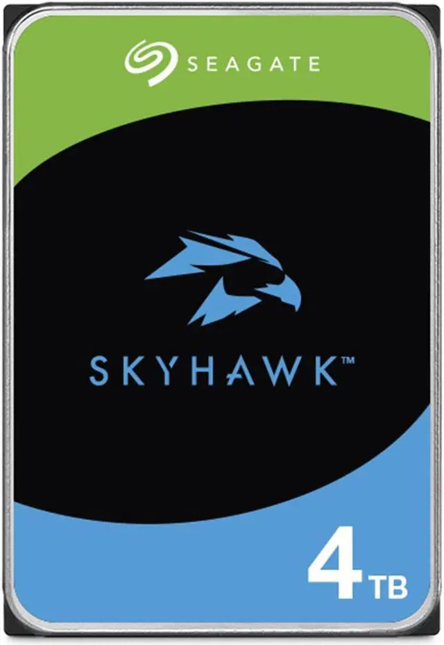 Alt view image 9 of 9 - Seagate SkyHawk 4TB Internal SATA 3.5" Hard Drive, CMR Method ST4000VX016