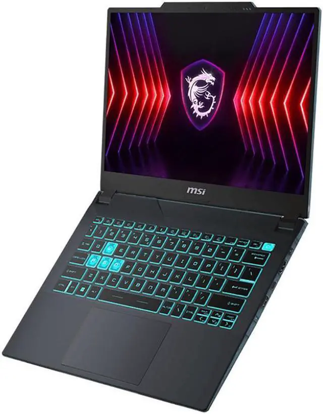 Alt view image 9 of 13 - MSI Cyborg 14 A13U Cyborg 14 A13UDX-094US 14" Gaming Notebook - Full HD Plus - Intel Core i5 13th Gen i5-13420H - 16 GB - 512 GB SSD - Core Black - Intel Chip - 1920 x 1200 - Windows 11 Pro - NVI