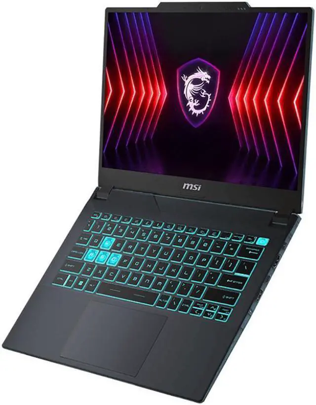 Alt view image 10 of 14 - MSI Cyborg 14 A13U Cyborg 14 A13UCX-095US 14" Gaming Notebook - Full HD Plus - Intel Core i5 13th Gen i5-13420H - 16 GB - 512 GB SSD - Core Black - Intel Chip - 1920 x 1200 - Windows 11 Pro - NVI