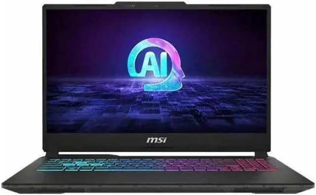 Alt view image 9 of 16 - MSI Cyborg 15 AI A1V Cyborg 15 AI A1VFK-099US 15.6" Gaming Notebook - Full HD - Intel Core Ultra 7 155H - 32 GB - 1 TB SSD - Core Black - Intel Chip - 1920 x 1080 - Windows 11 Pro - NVIDIA GeForc