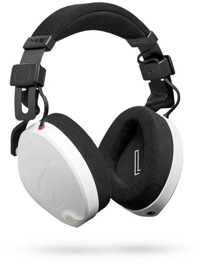 Alt view image 9 of 14 - RODE Microphone NTH-100 Professional Closed-Back Over-Ear Headphones (White)