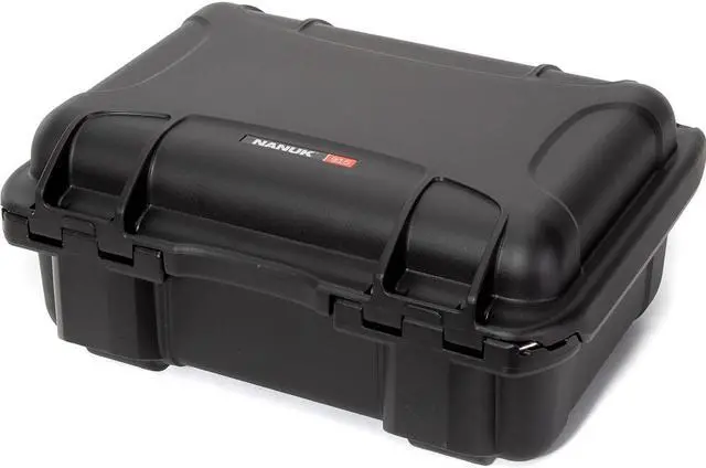 Alt view image 5 of 7 - Nanuk 915 Waterproof Hard Case w/2-Pocket Lid Organizer and Padded Divider,Black