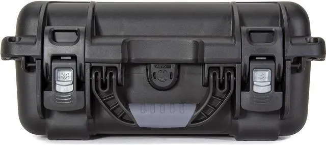 Alt view image 6 of 7 - Nanuk 915 Waterproof Hard Case w/2-Pocket Lid Organizer and Padded Divider,Black