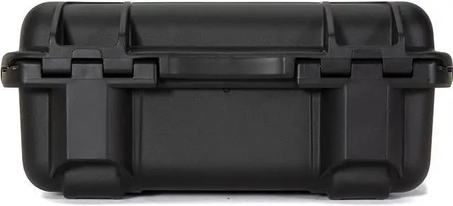 Alt view image 7 of 7 - Nanuk 915 Waterproof Hard Case w/2-Pocket Lid Organizer and Padded Divider,Black