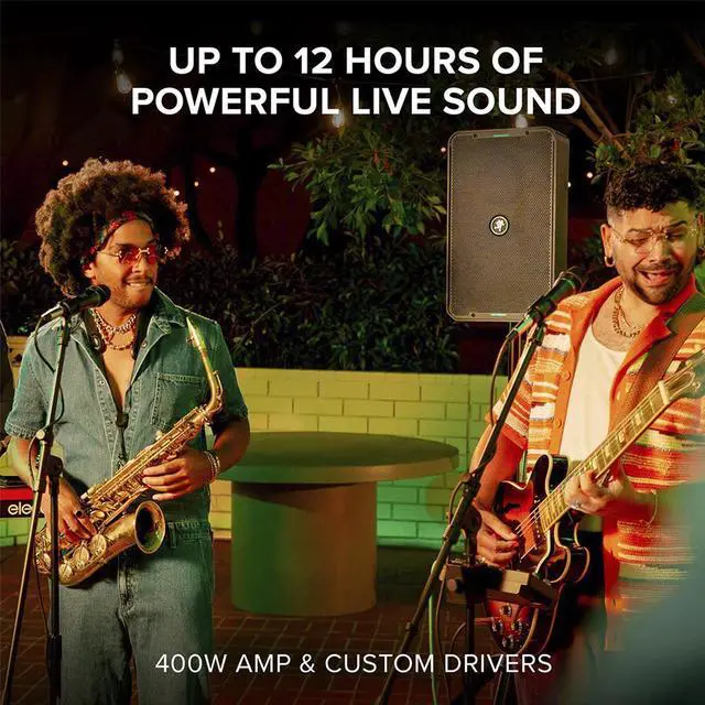 Alt view image 13 of 13 - Mackie ShowBox All-in-One Battery-Powered 400W 8" Live Performance Rig with Breakaway Mix Control