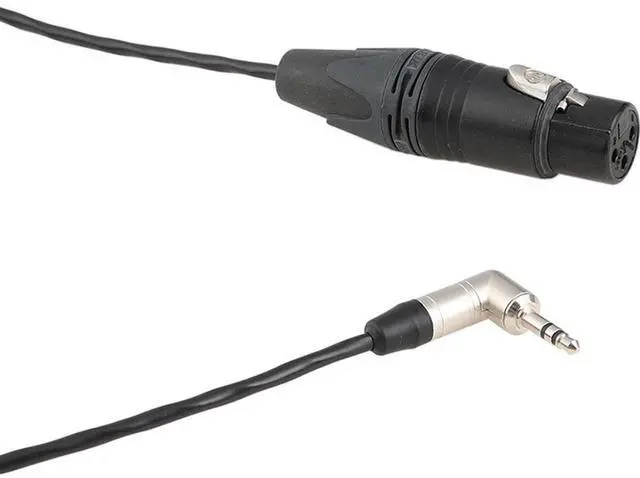 Alt view image 3 of 3 - CAMVATE 18" 3-Pin XLR Female to 3.5mm Male Cable for RED Sony Cine Camera #C2383