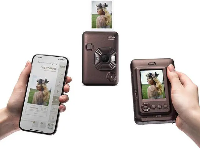 Alt view image 10 of 20 - Fujifilm INSTAX MINI LIPLAY C BRONZE VN EX D US