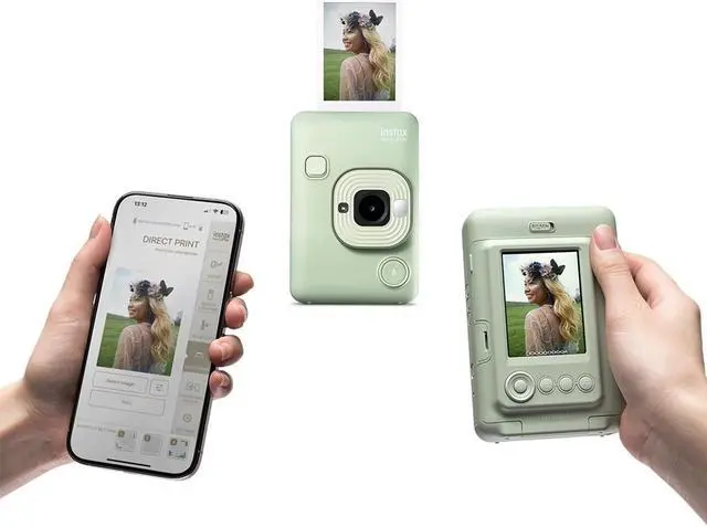 Alt view image 11 of 20 - Fujifilm INSTAX MINI LIPLAY C GREEN VN EX D US