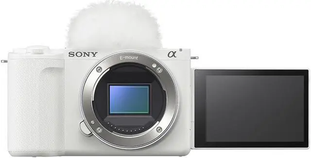 Alt view image 8 of 14 - Sony Sony Alpha ZVE10 II APS-C Interchangeable Lens Mirrorless Content Creators Camera (White)