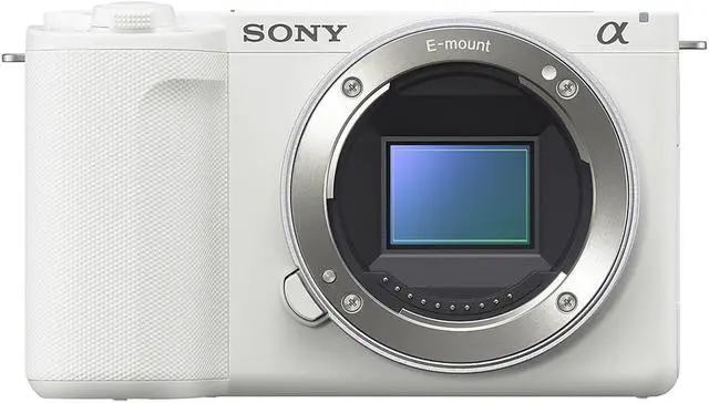 Alt view image 10 of 14 - Sony Sony Alpha ZVE10 II APS-C Interchangeable Lens Mirrorless Content Creators Camera (White)