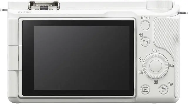 Alt view image 11 of 14 - Sony Sony Alpha ZVE10 II APS-C Interchangeable Lens Mirrorless Content Creators Camera (White)