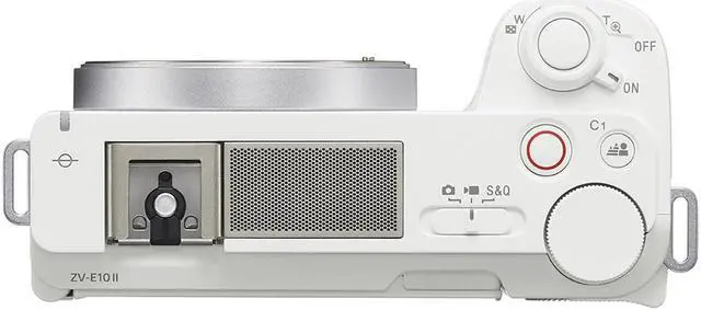 Alt view image 14 of 14 - Sony Sony Alpha ZVE10 II APS-C Interchangeable Lens Mirrorless Content Creators Camera (White)