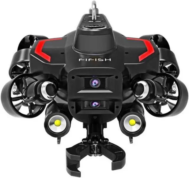 Alt view image 3 of 9 - QYSEA Action Camera Bottom Mount for FIFISH V6/V6S Drone - Lower Side Mount