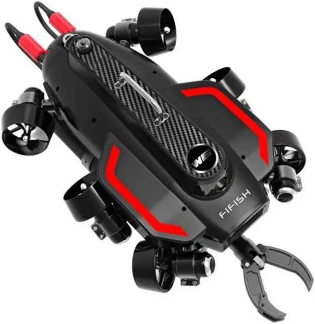 Alt view image 9 of 9 - QYSEA Action Camera Bottom Mount for FIFISH V6/V6S Drone - Lower Side Mount