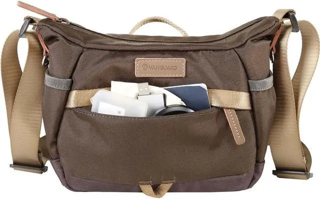 Alt view image 3 of 7 - Vanguard VEO GO 21M Shoulder Bag, Khaki Green #VEO GO21M KG