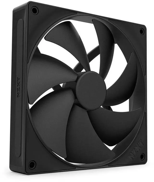 Alt view image 7 of 12 - NZXT F140P 140mm Non-LED Static Pressure PWM Case Fan - RF-P14SF-B2