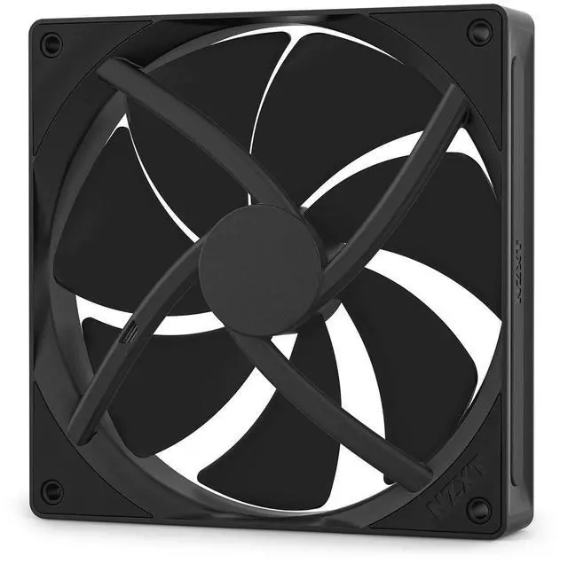 Alt view image 11 of 12 - NZXT F140P 140mm Non-LED Static Pressure PWM Case Fan - RF-P14SF-B2