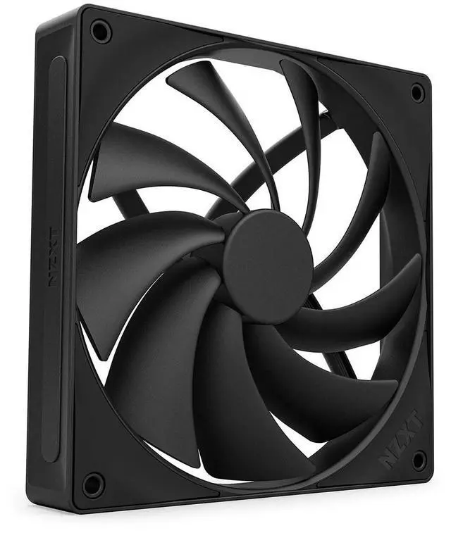 Alt view image 7 of 12 - NZXT F140 Q 140mm Non-LED LED 120mm Quiet Airflow PWM Case Fan