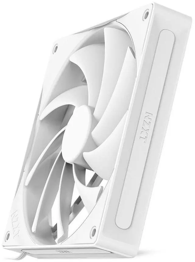 Alt view image 9 of 12 - NZXT F140 Q 140mm Non-LED LED 120mm Quiet Airflow PWM Case Fan
