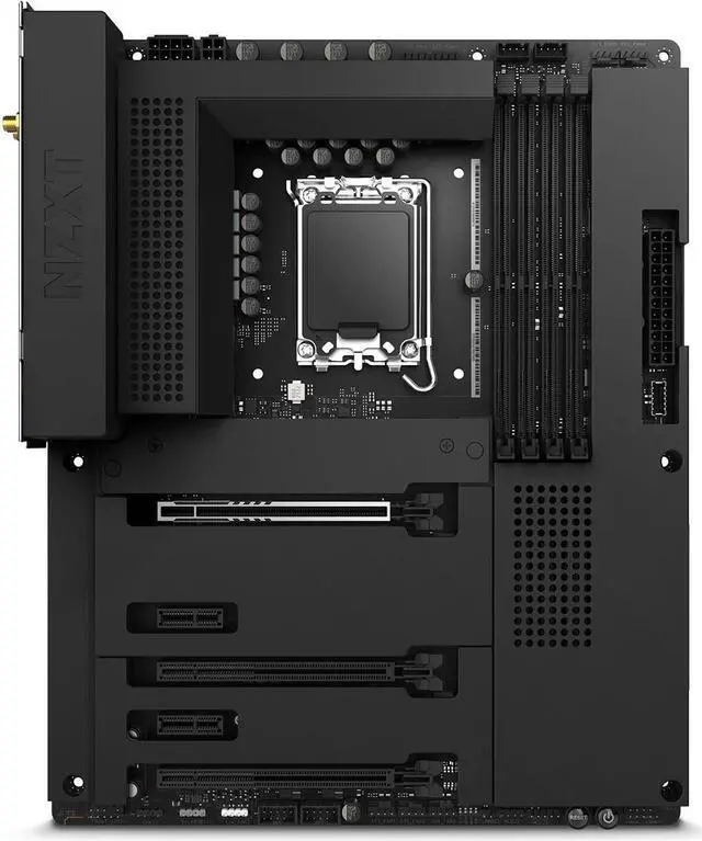Alt view image 9 of 13 - NZXT N7 Z690 Gaming Motherboard Intel Z690 LGA 1700(Intel 12th Gen), 4*DDR4/ PCIE4.0/ Wi-Fi 6E/ Type-C USB 3.0 ATX Intel Motherboard N7-Z69XT-B1 (Black)