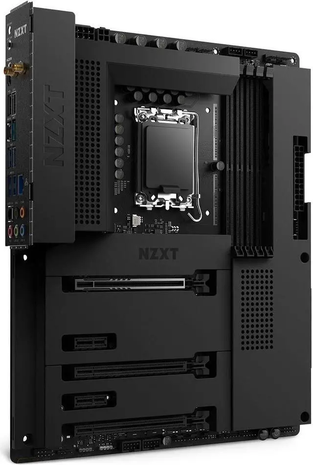 Alt view image 10 of 13 - NZXT N7 Z690 Gaming Motherboard Intel Z690 LGA 1700(Intel 12th Gen), 4*DDR4/ PCIE4.0/ Wi-Fi 6E/ Type-C USB 3.0 ATX Intel Motherboard N7-Z69XT-B1 (Black)