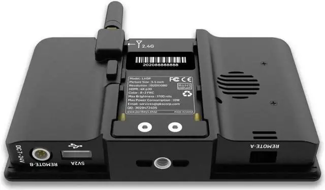 Alt view image 5 of 7 - Portkeys LH5P 5.5" Full HD Touchscreen Monitor with Camera Control for Panasonic GH5/G5S/S1/BGH1, Supports 4K HDMI