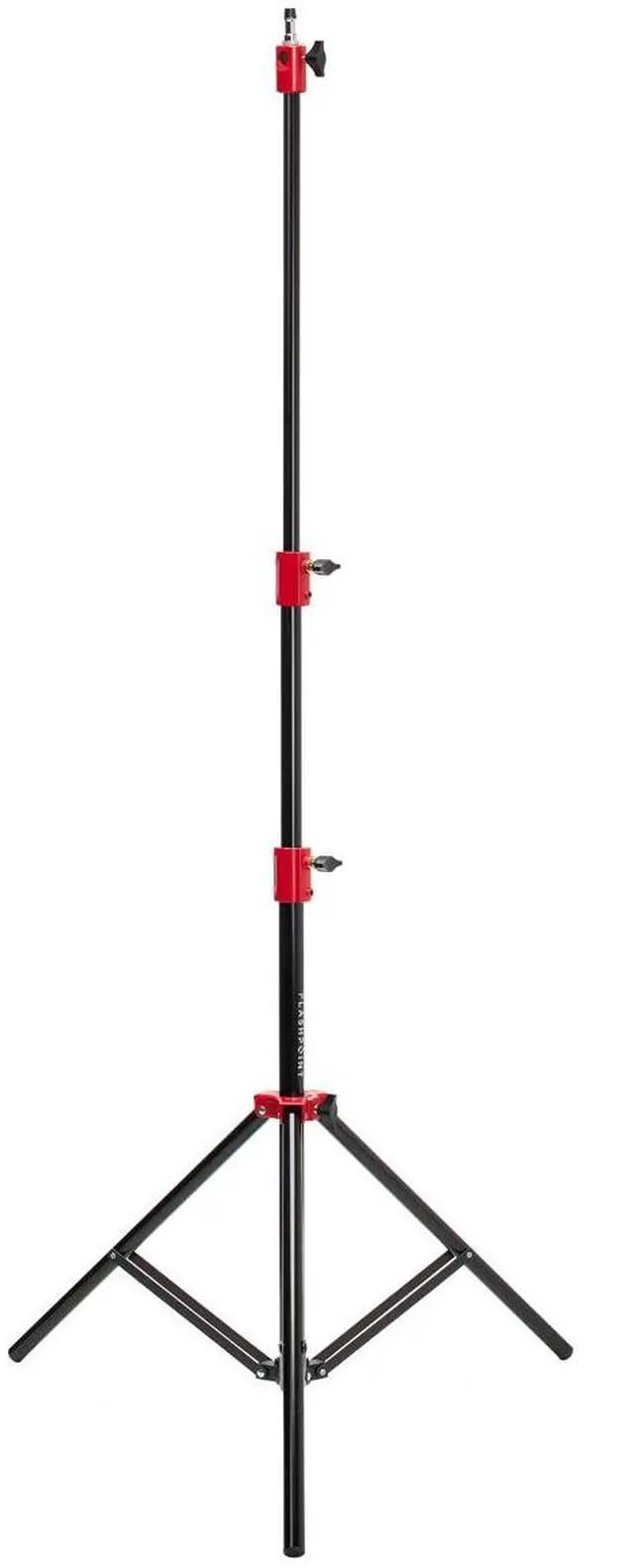 Alt view image 7 of 7 - Flashpoint  Pro Air-Cushioned Heavy-Duty Light Stand (Red, 7.2') #FP-S-7-RD-V2