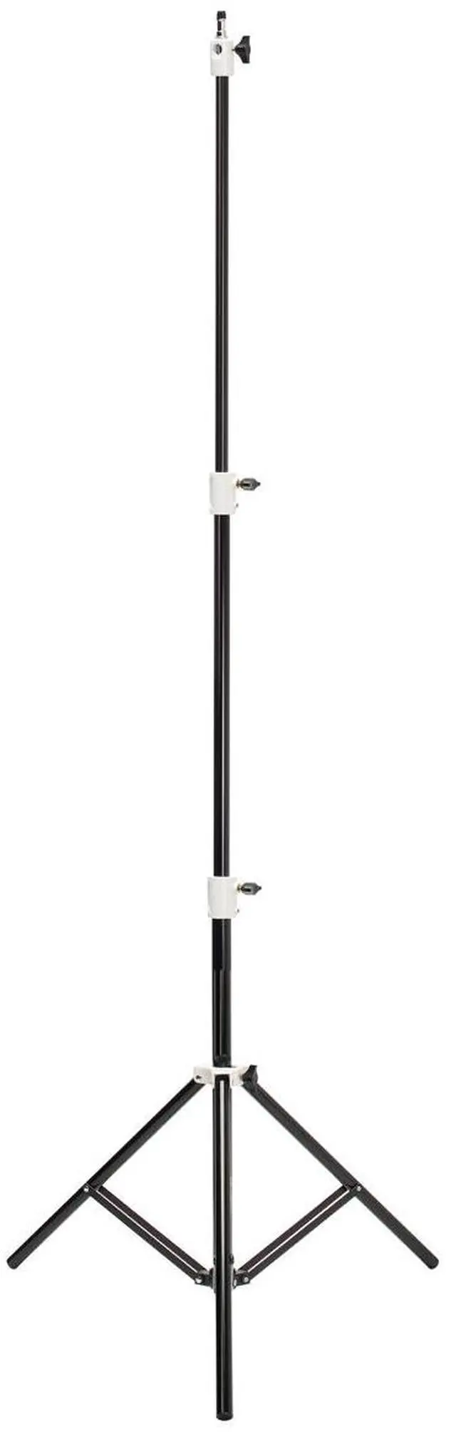 Alt view image 6 of 7 - Flashpoint Pro Air-Cushioned Heavy-Duty Light Stand (White, 7.2') #FP-S-7-WH-V2