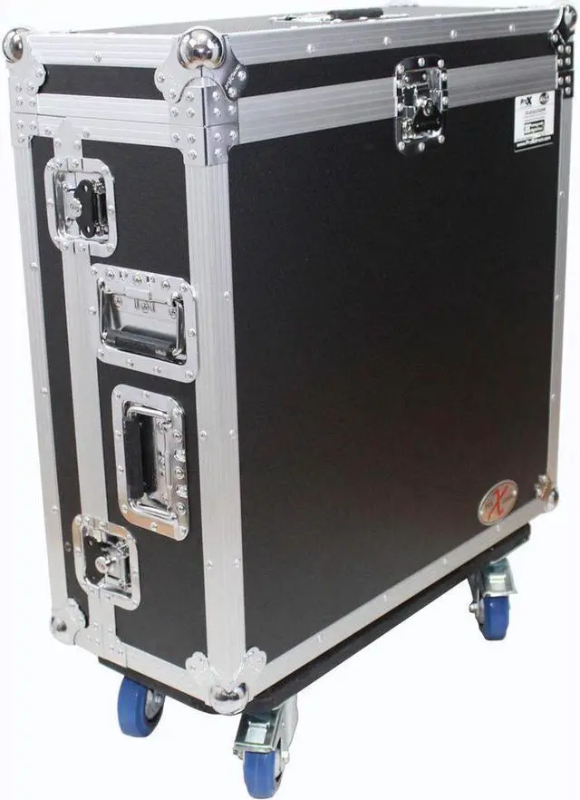 Alt view image 3 of 7 - ProX XS-YMTF5 ATA-300 Style Gig Ready Flight Road Case with Doghouse and Wheels for Yamaha TF5 Studio Mixer Console