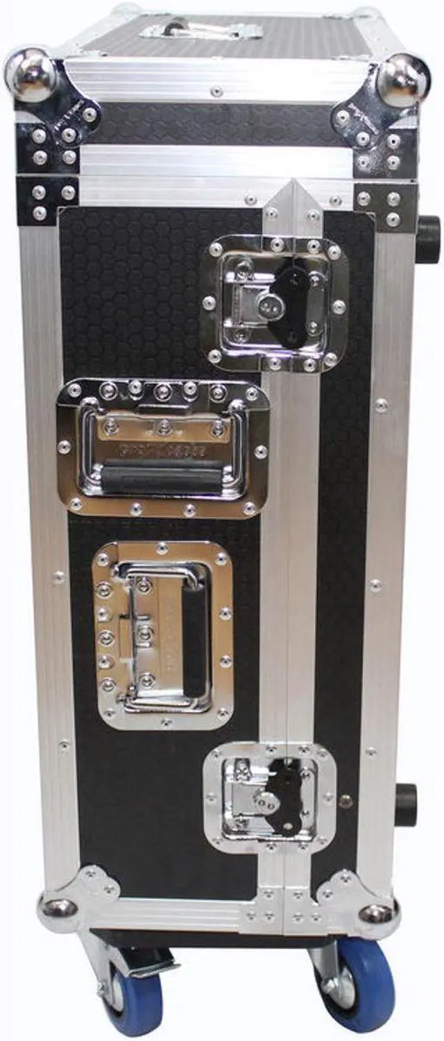 Alt view image 5 of 7 - ProX XS-YMTF5 ATA-300 Style Gig Ready Flight Road Case with Doghouse and Wheels for Yamaha TF5 Studio Mixer Console