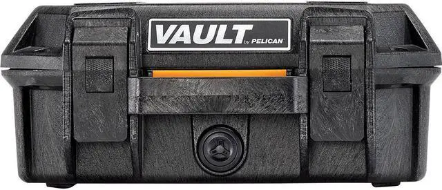 Alt view image 5 of 5 - Pelican V770 Vault Single Scoped Rifle Case, Black, Bundle with V100 Vault Small Pistol Black Case