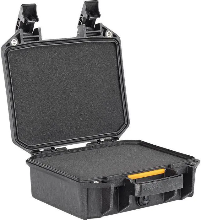 Alt view image 5 of 5 - Pelican V100 Vault Small Pistol Case with Foam, Black, Bundle with Cleaning Kit